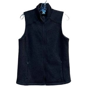 Nike ACG Vest Women's Lg Brown Full Zip Fleece Outdoors